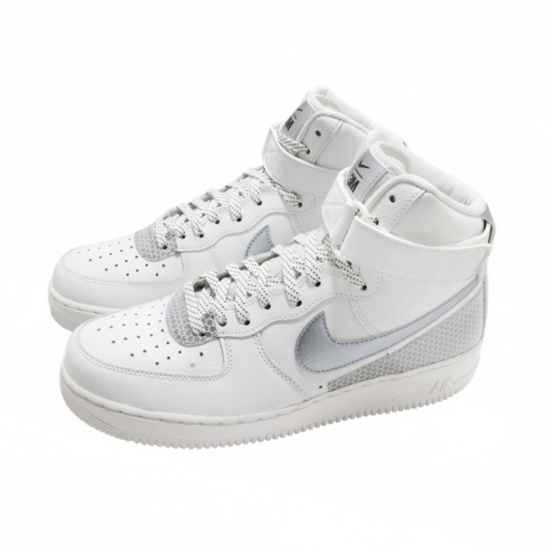 3M x Nike Air Force 1 High White Silver CU4159-100 - Underkicks