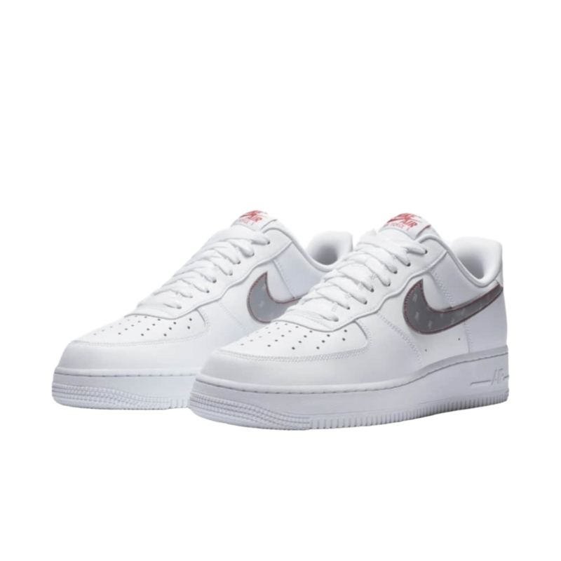 3M x Nike Air Force 1 White Reflective Logo CT2296-100 - Underkicks