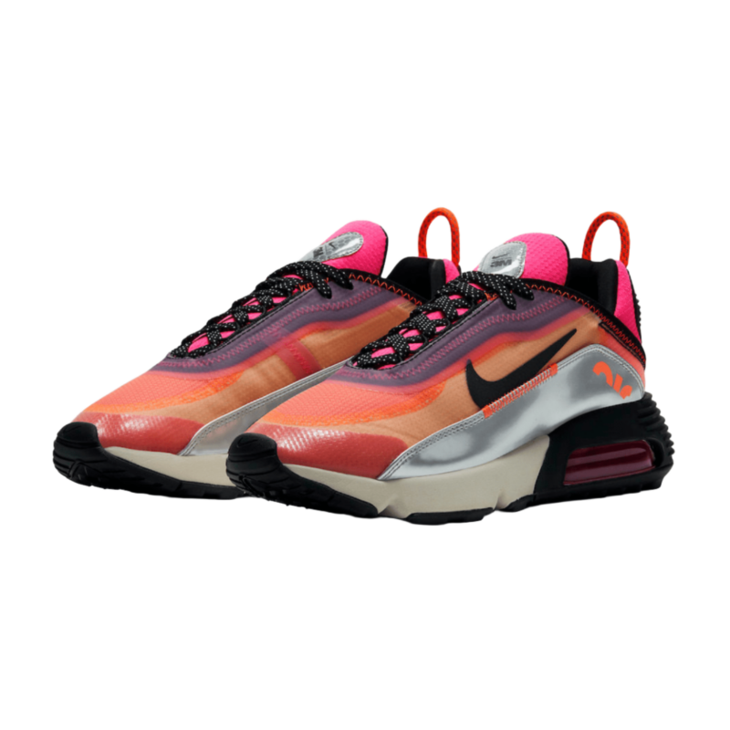 3M x Nike Air Max 2090 Orange Pink Metallic Silver - Underkicks