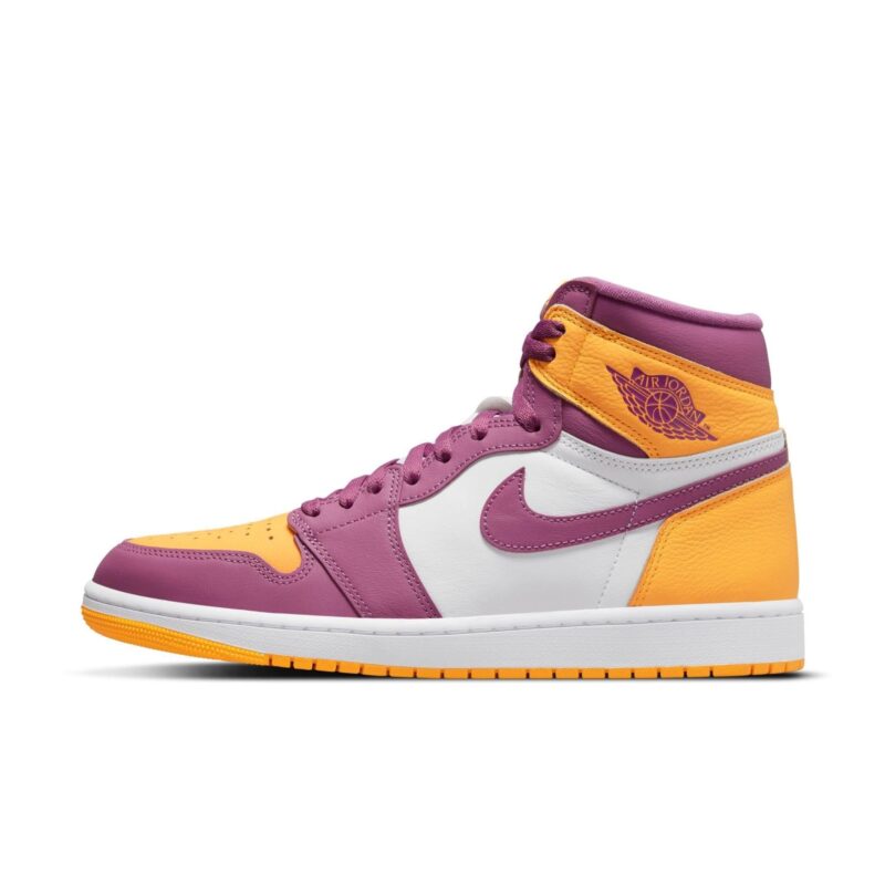 Air Jordan 1 High OG ‘Brotherhood’ University Gold/Light Bordeaux - White - UnderKicks