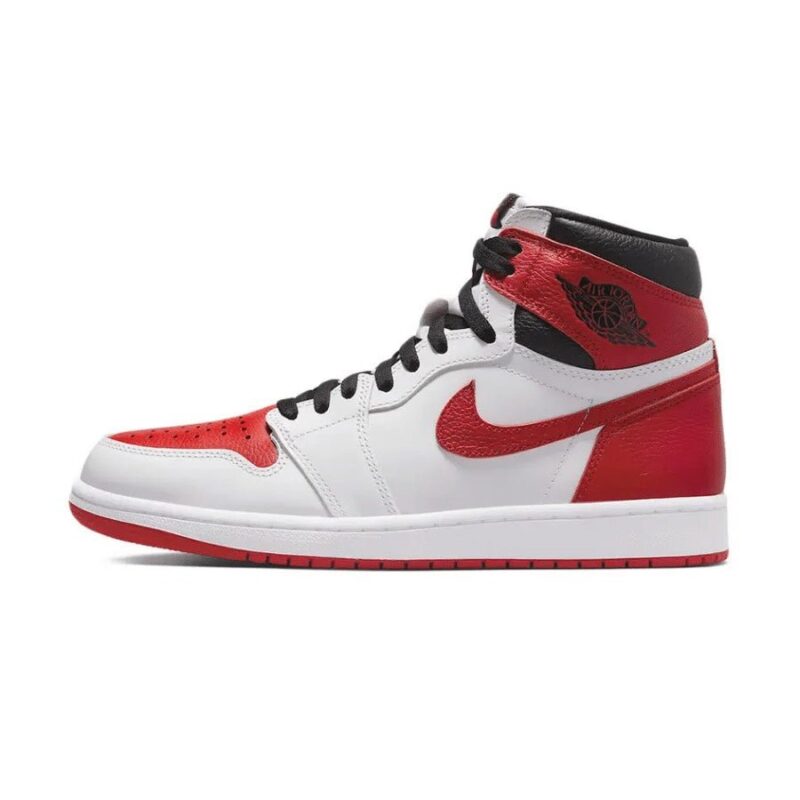 Air Jordan 1 High OG Heritage White/University Red - Black - UnderKicks