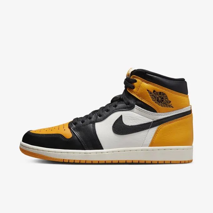 Air Jordan 1 High OG ‘Yellow Toe 2022’ Black/Taxi-White 555088-711 - Underkicks